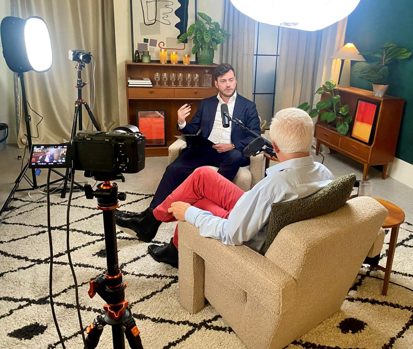 Jack Green interviewing Dr. Michael J. Howell on the Pursuing Value Podcast